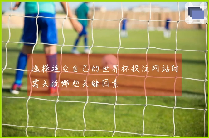 选择适合自己的世界杯投注网站时需关注哪些关键因素