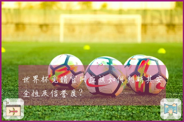 世界杯竞猜官网应该如何判断其安全性及信誉度？